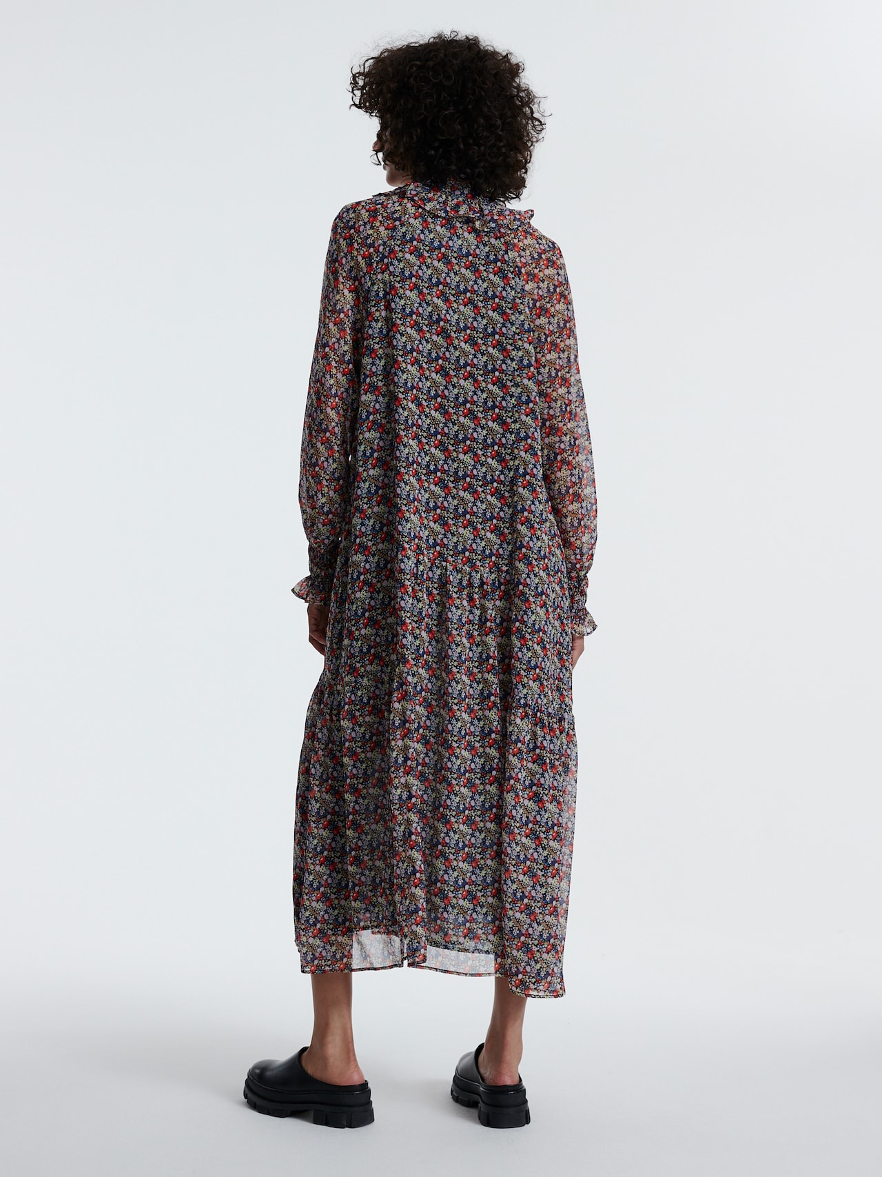 EDITED Kjole 'Nastasja' blandingsfarvet