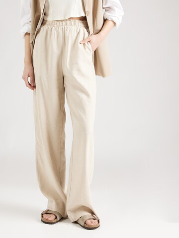 Loosefit Pantalon Y.A.S en beige : devant