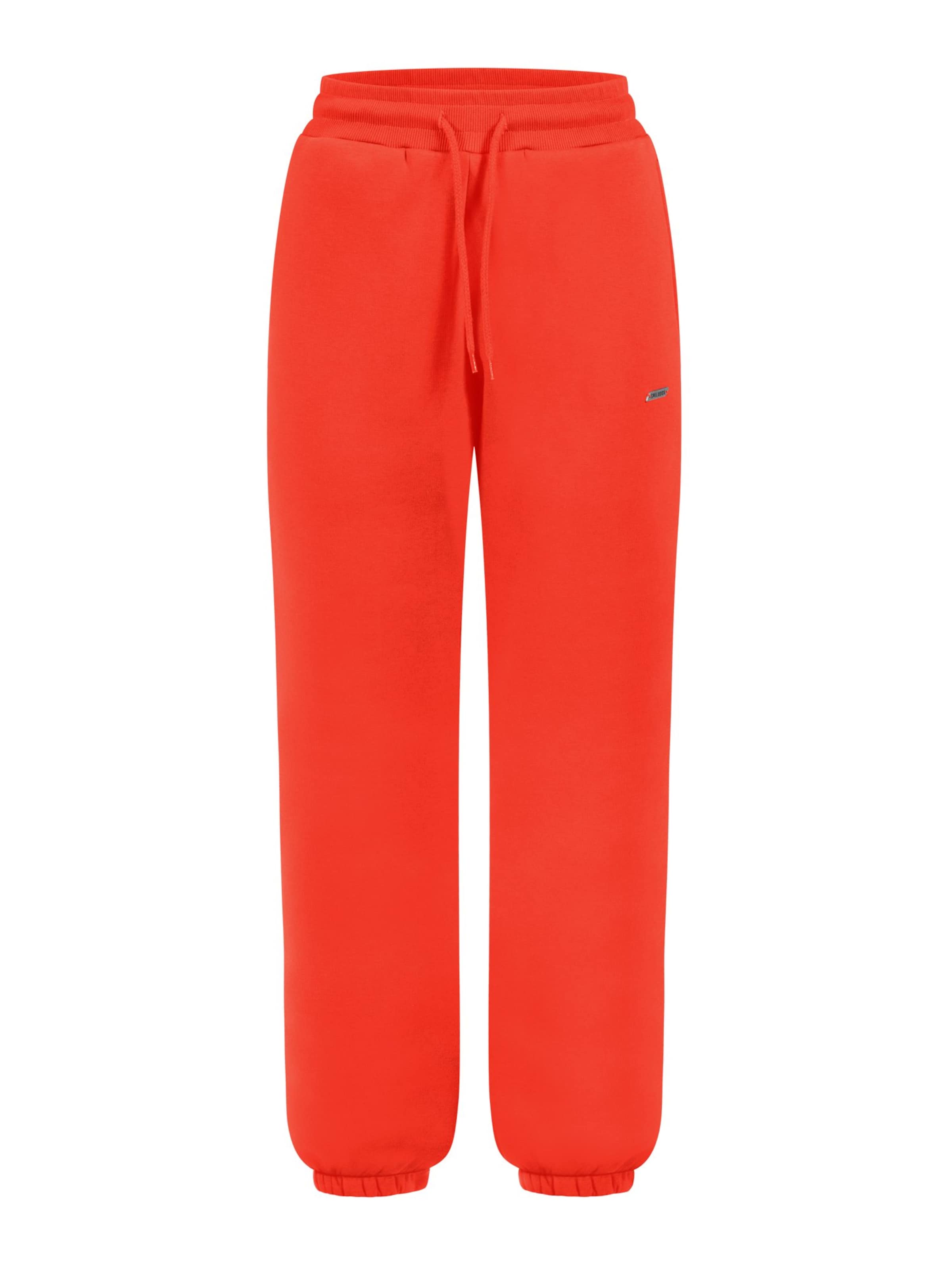 Smilodox Trousers in Red: front