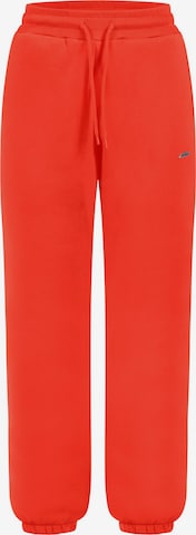 Smilodox Lyanna Casual Classic Pants in Rot: Vorderseite
