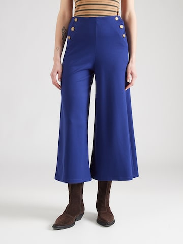 King Louie Wide leg Trousers 'Pia Milano' in Blue: front