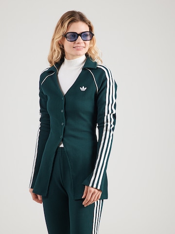ADIDAS ORIGINALS Kardigan – zelená: přední strana