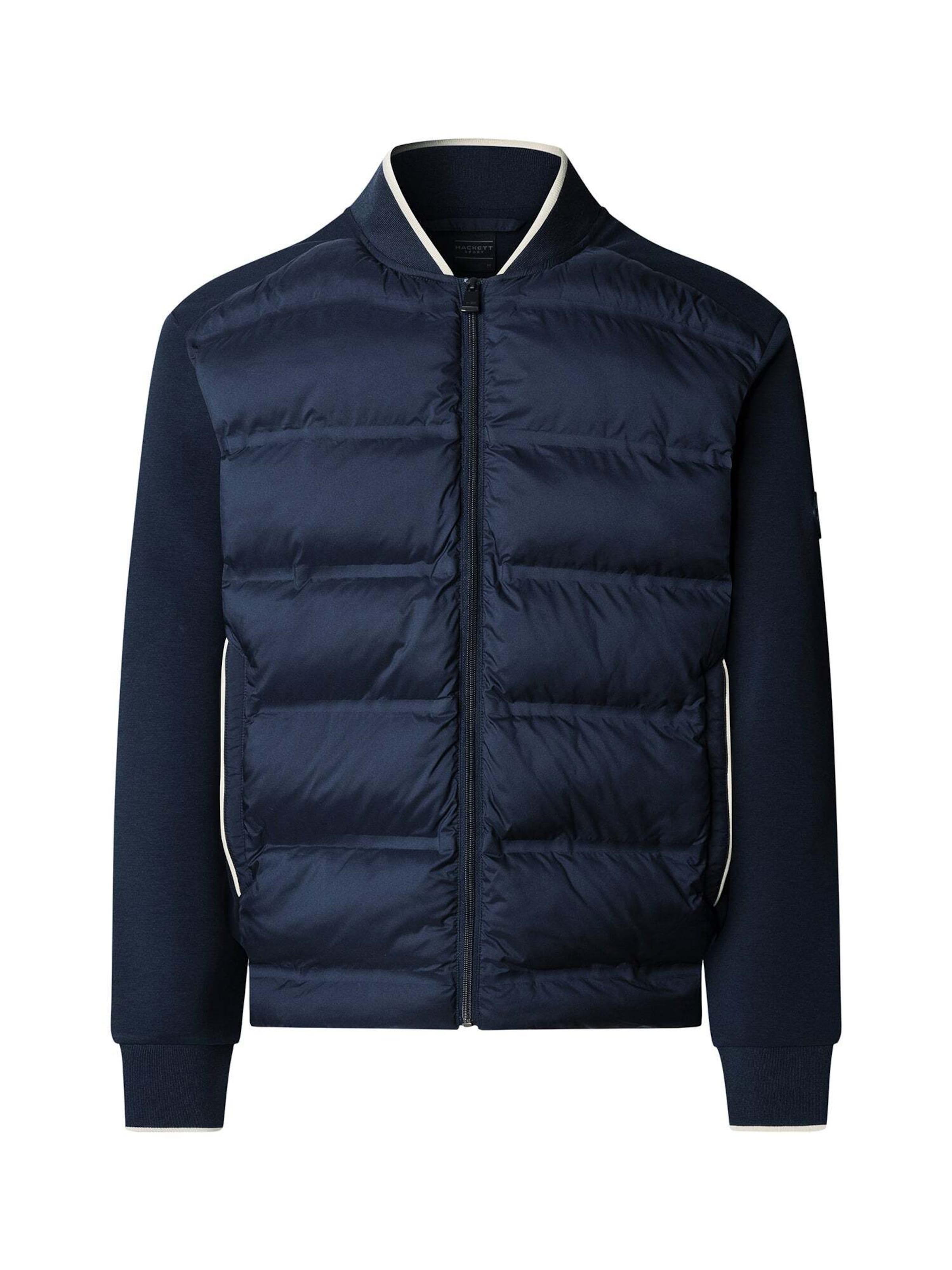 Hackett London Between-Season Jacket in Blue: front