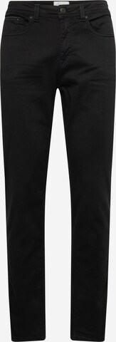 Springfield Slimfit Chino in Zwart: voorkant