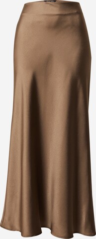 BRAVE SOUL Skirt in Brown: front