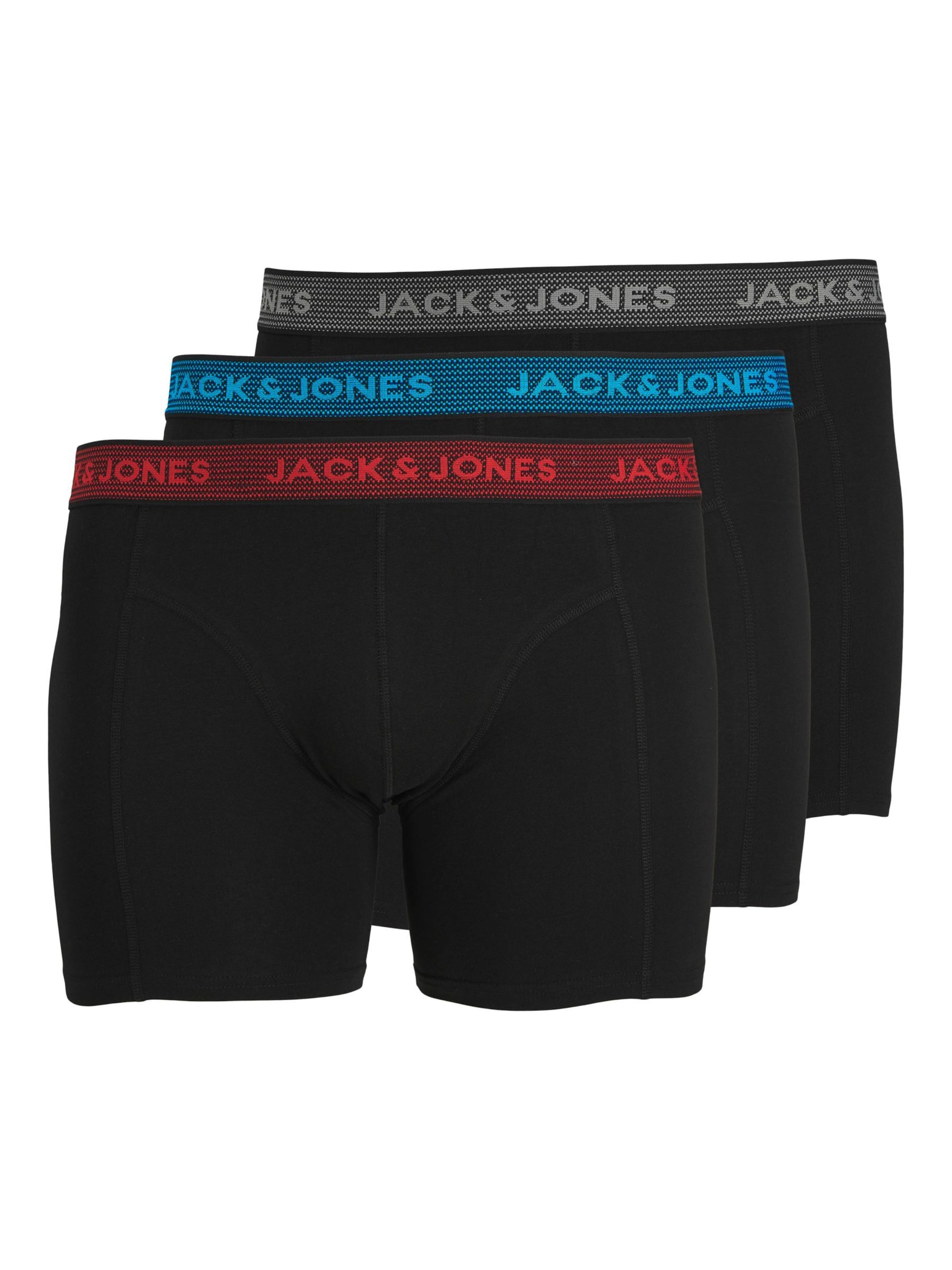 Jack & Jones Plus Boksershorts i grå: forside