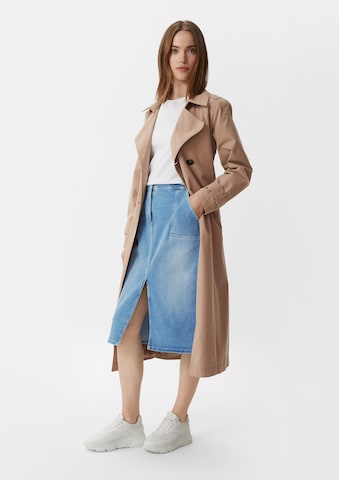 comma casual identity Rok in Blauw: voorkant