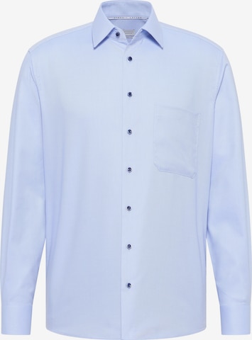 ETERNA Zakelijk overhemd in Blauw: voorkant
