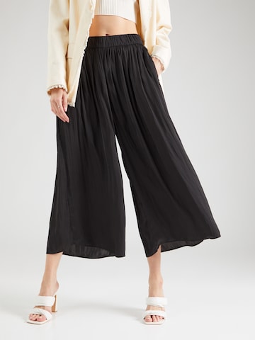 Lindex Wide leg Broek 'Malin' in Zwart