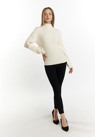 Pull-over DreiMaster Klassik en blanc