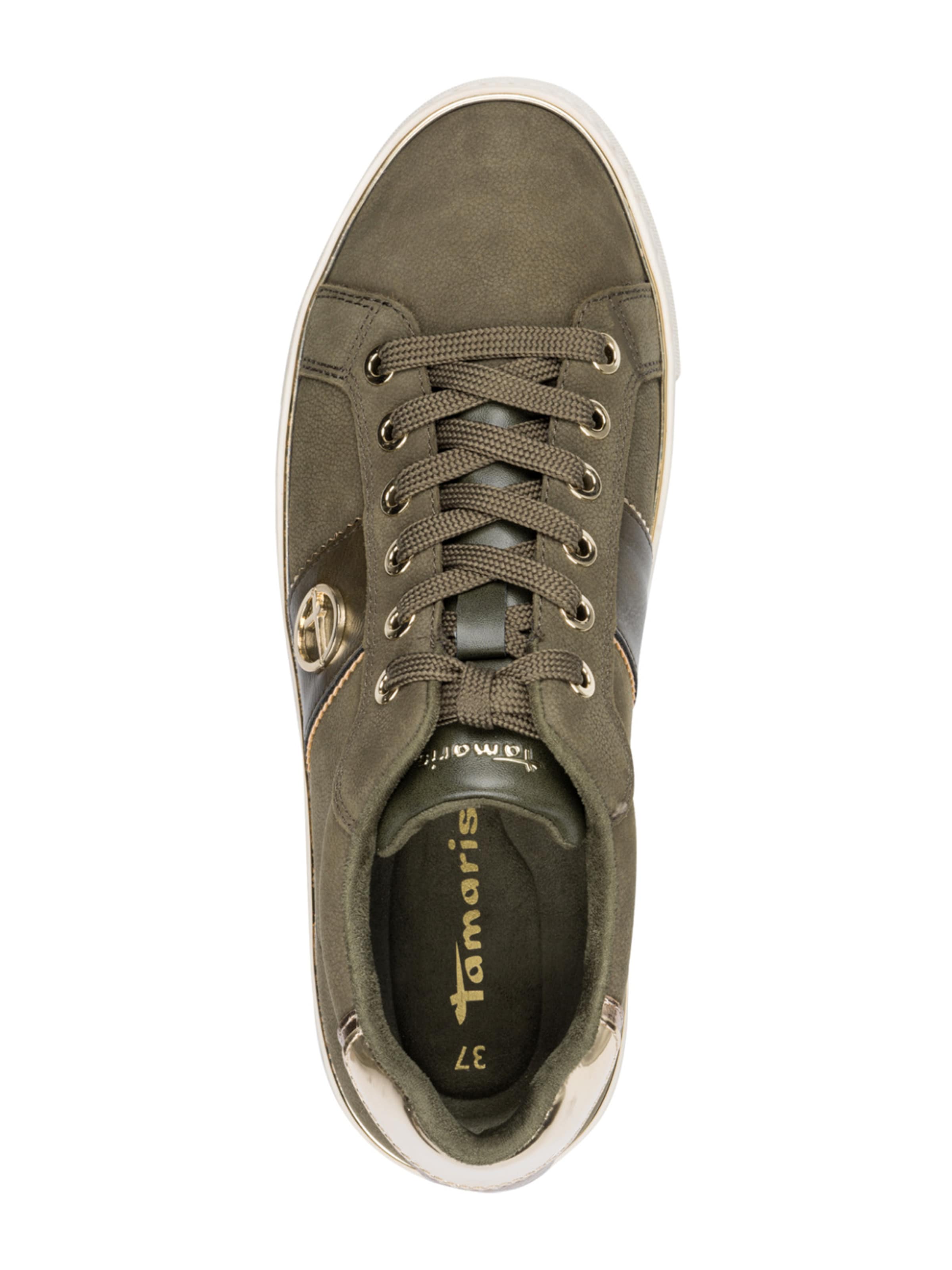 Tamaris Låg sneaker i grön