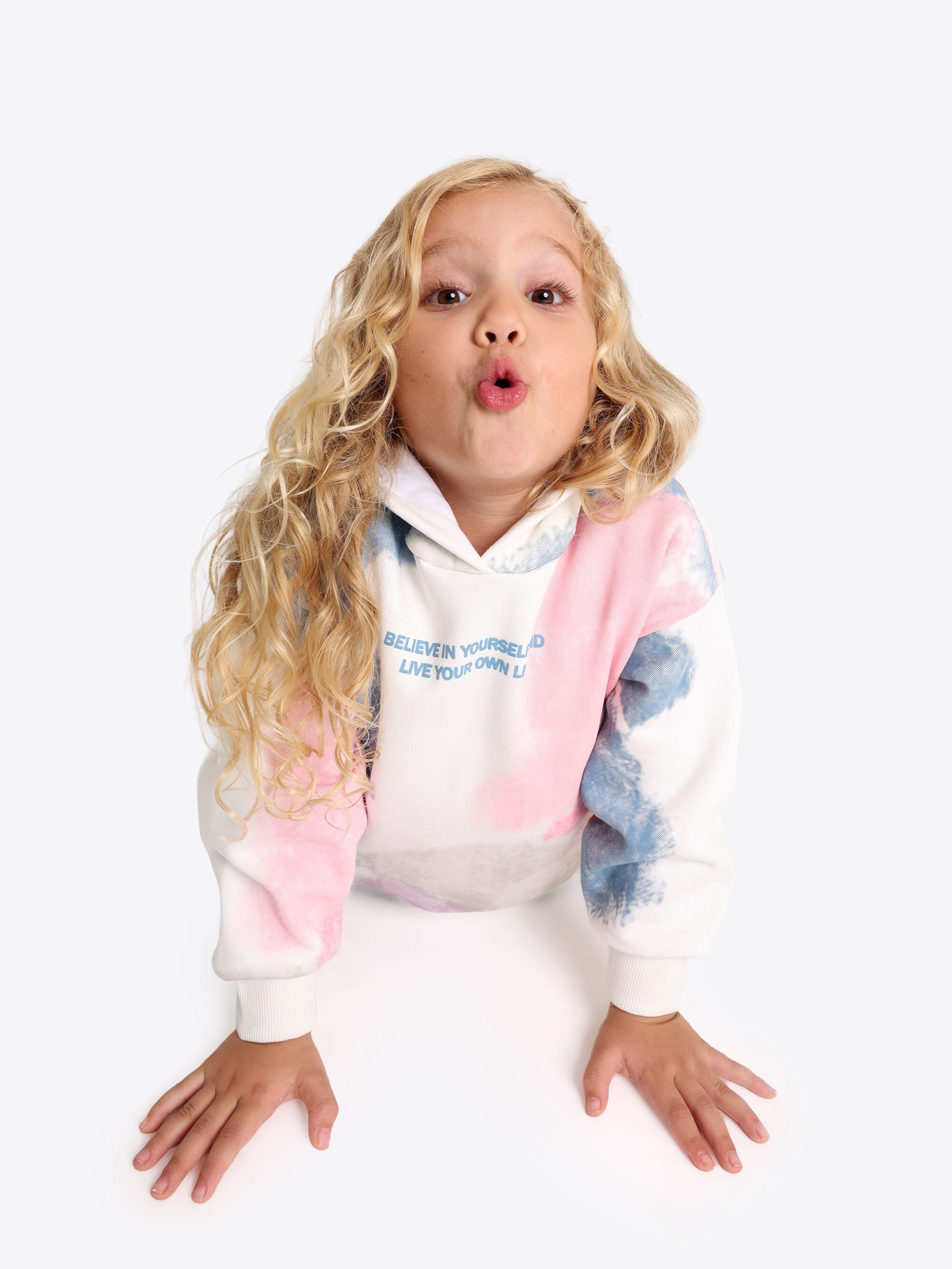 Sweat-shirt Solang en blanc