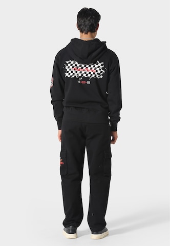 Pas De Monaco Sweat jacket 'Circuit 88' in Black