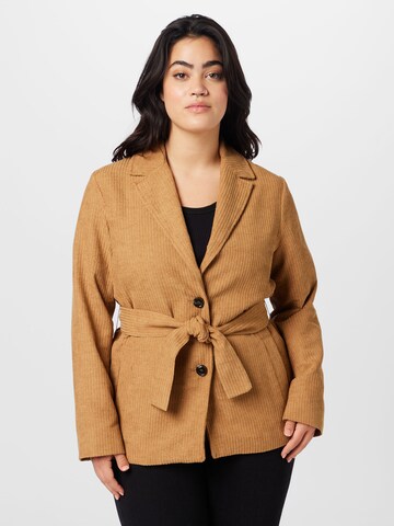 UNITED COLORS OF BENETTON Between-season jacket in Brown: front