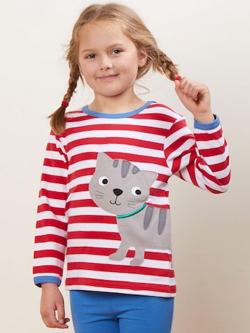 Toby Tiger Shirt 'Katzen'‌‌‌‌‌‌‌ in Rot