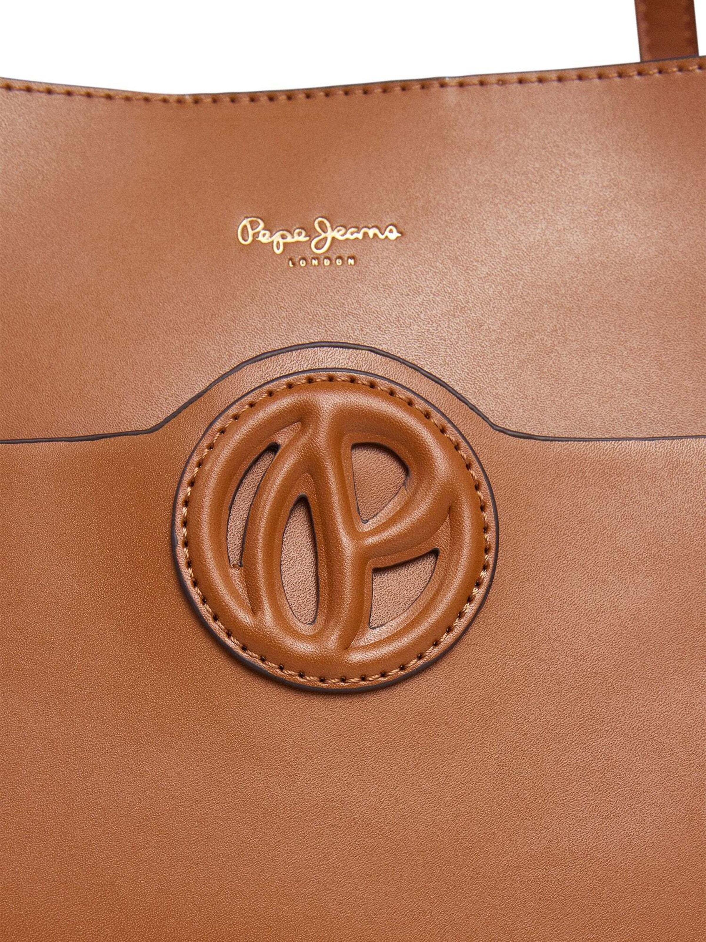 Borsa a mano di Pepe Jeans in marrone