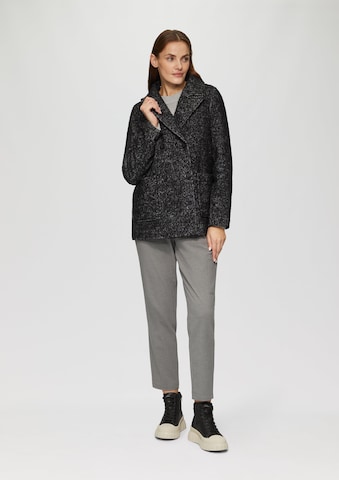 s.Oliver Between-season jacket 'Inlay' in Black