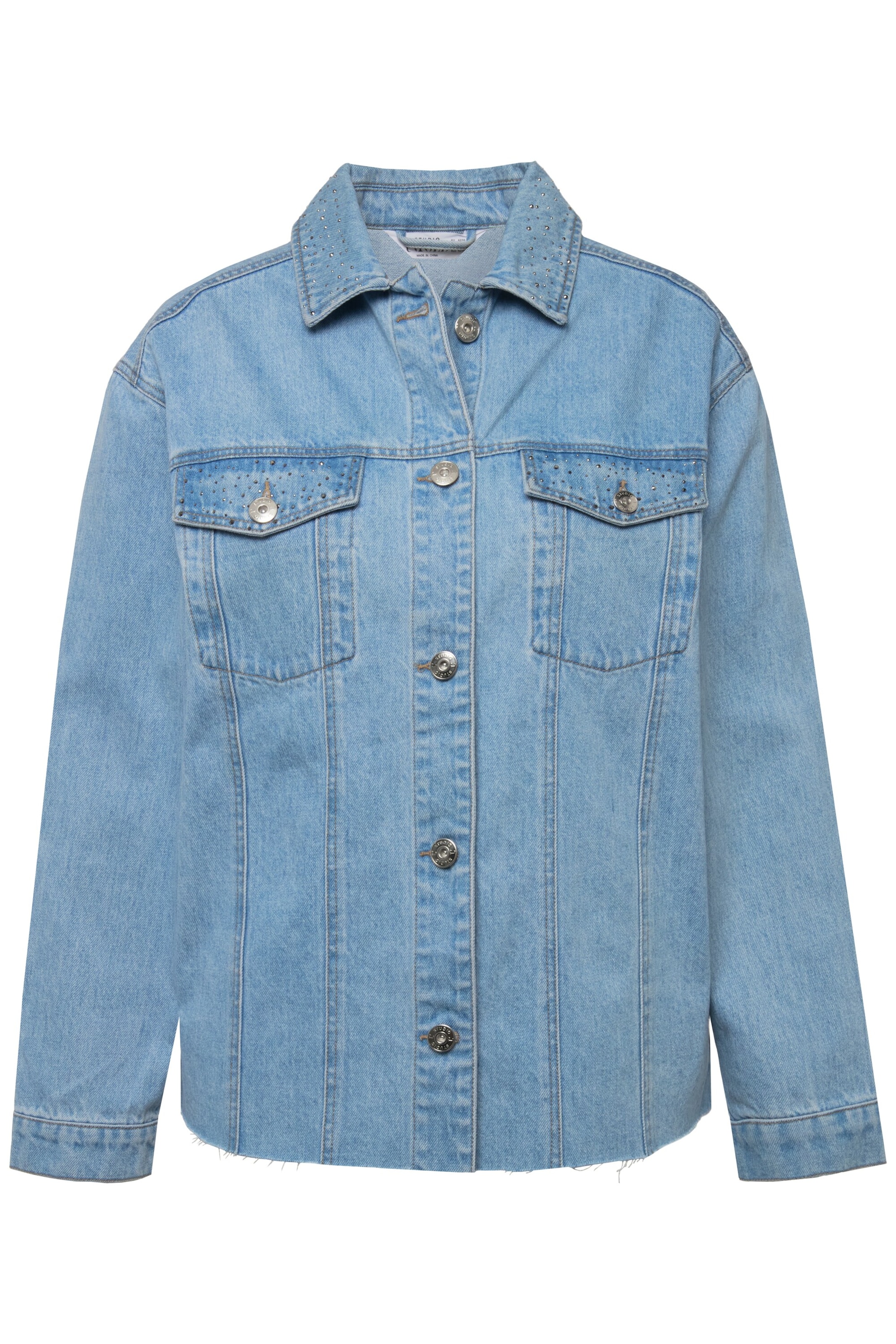 Studio Untold Übergangsjacke in Blau: Vorderseite