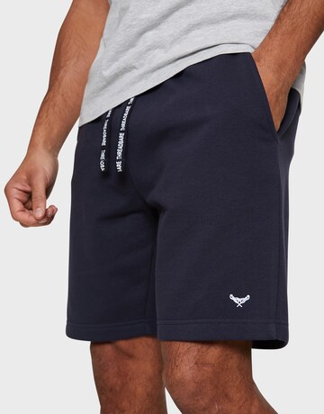 Threadbare Shorts 'Dolen' in Blau