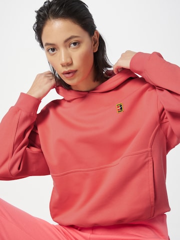 NIKE Sport sweatshirt i orange