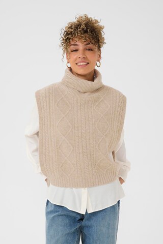 Cream Vest i beige: forside