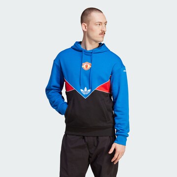 ADIDAS ORIGINALS Sweatshirt 'Manchester United OG' in Schwarz: Vorderseite