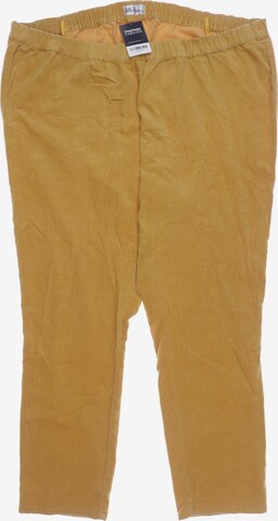 Ulla Popken Pants in 8XL in Yellow: front