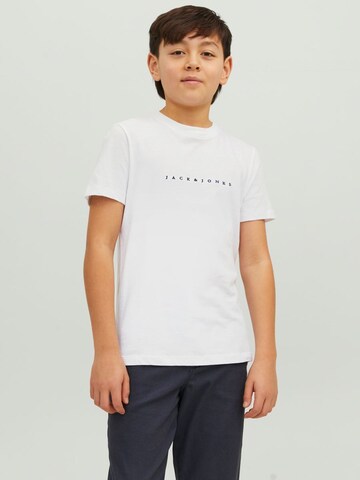 Jack & Jones Junior Shirt 'Copenhagen' in White: front
