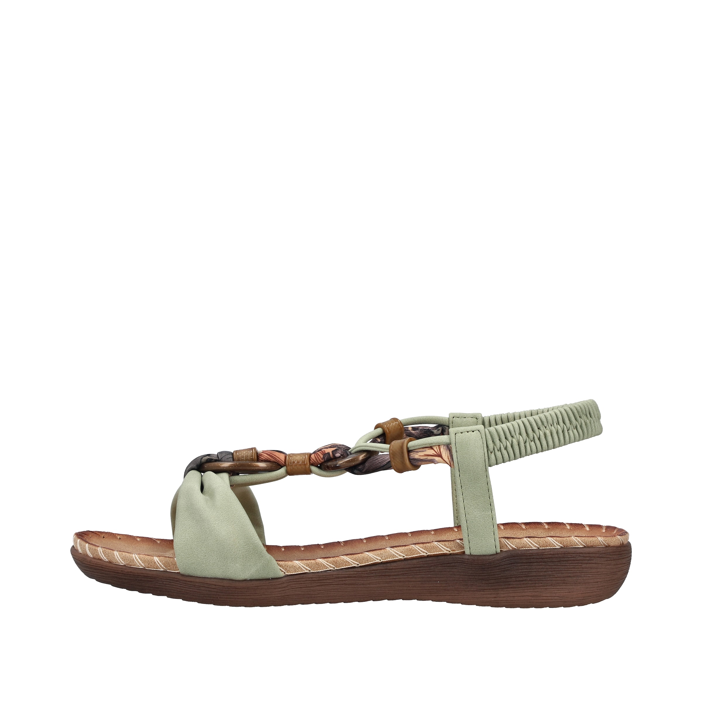 Rieker Sandals in Green: front