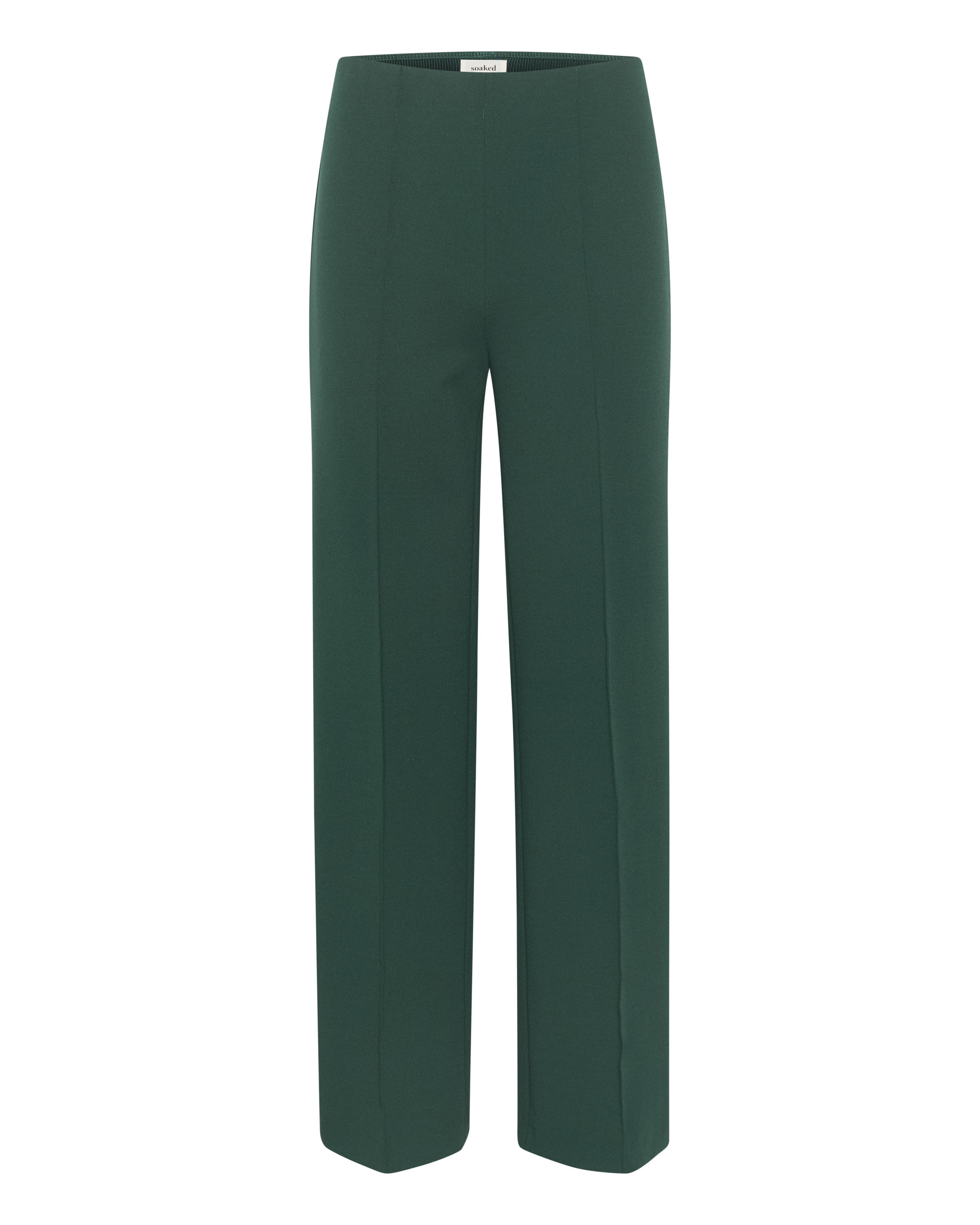 SOAKED IN LUXURY - Regular Calças 'Bea' em verde: frente