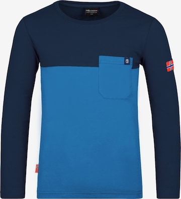 TROLLKIDS Performance Shirt in Blue: front