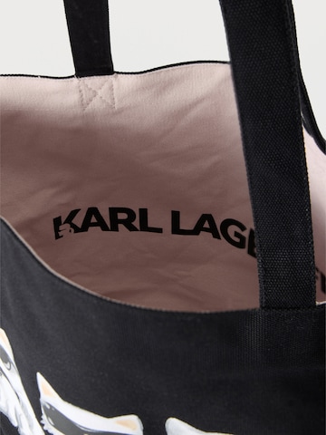 Karl Lagerfeld Shopper 'Ikon' in Black