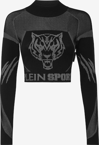 Plein Sport - Camisa funcionais em preto: frente