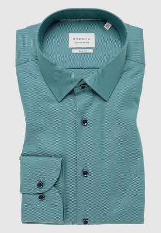 ETERNA Slim fit Business shirt in Green