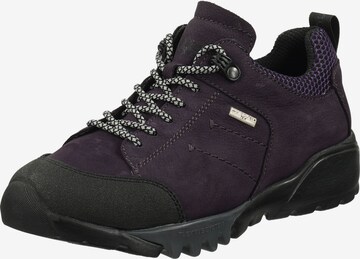 Chaussure de sport à lacets WALDLÄUFER en violet : devant