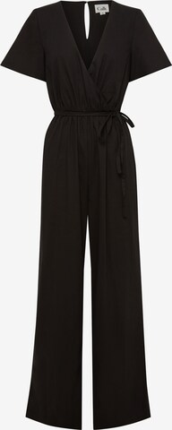 Calli Jumpsuit 'MYRA' in Zwart: voorkant