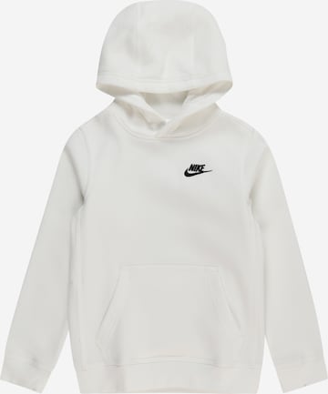 Nike Sportswear Sweatshirt in White: front