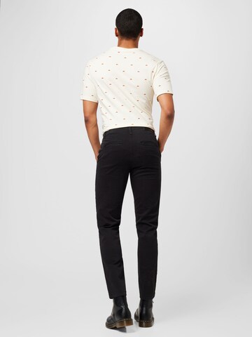 JACK & JONES Tapered Παντελόνι τσίνο 'JPStace JJHarlow' σε μαύρο