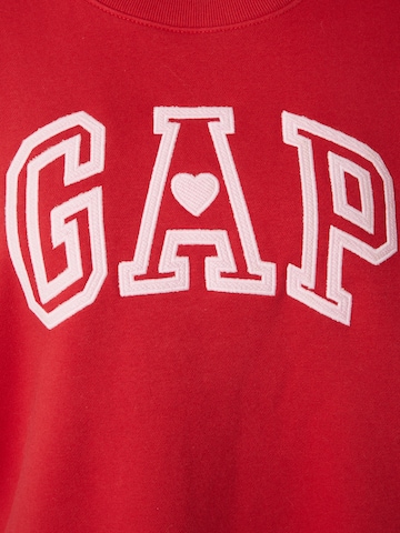 Sweat-shirt 'LOVE' Gap Petite en rouge