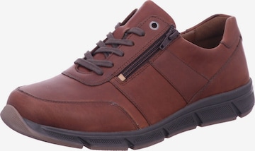 SOLIDUS Schnürschuh 'Kai' in Braun: Vorderseite