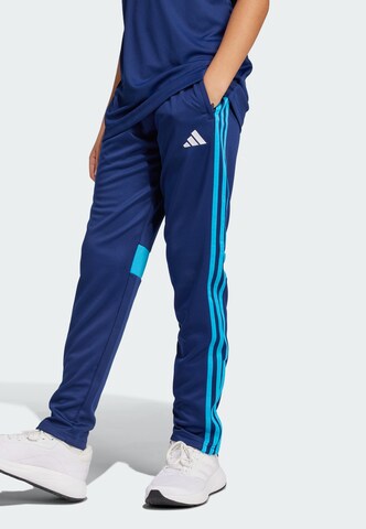 Tapered Pantaloni sportivi 'Tiro 25 Essentials' di ADIDAS PERFORMANCE in blu