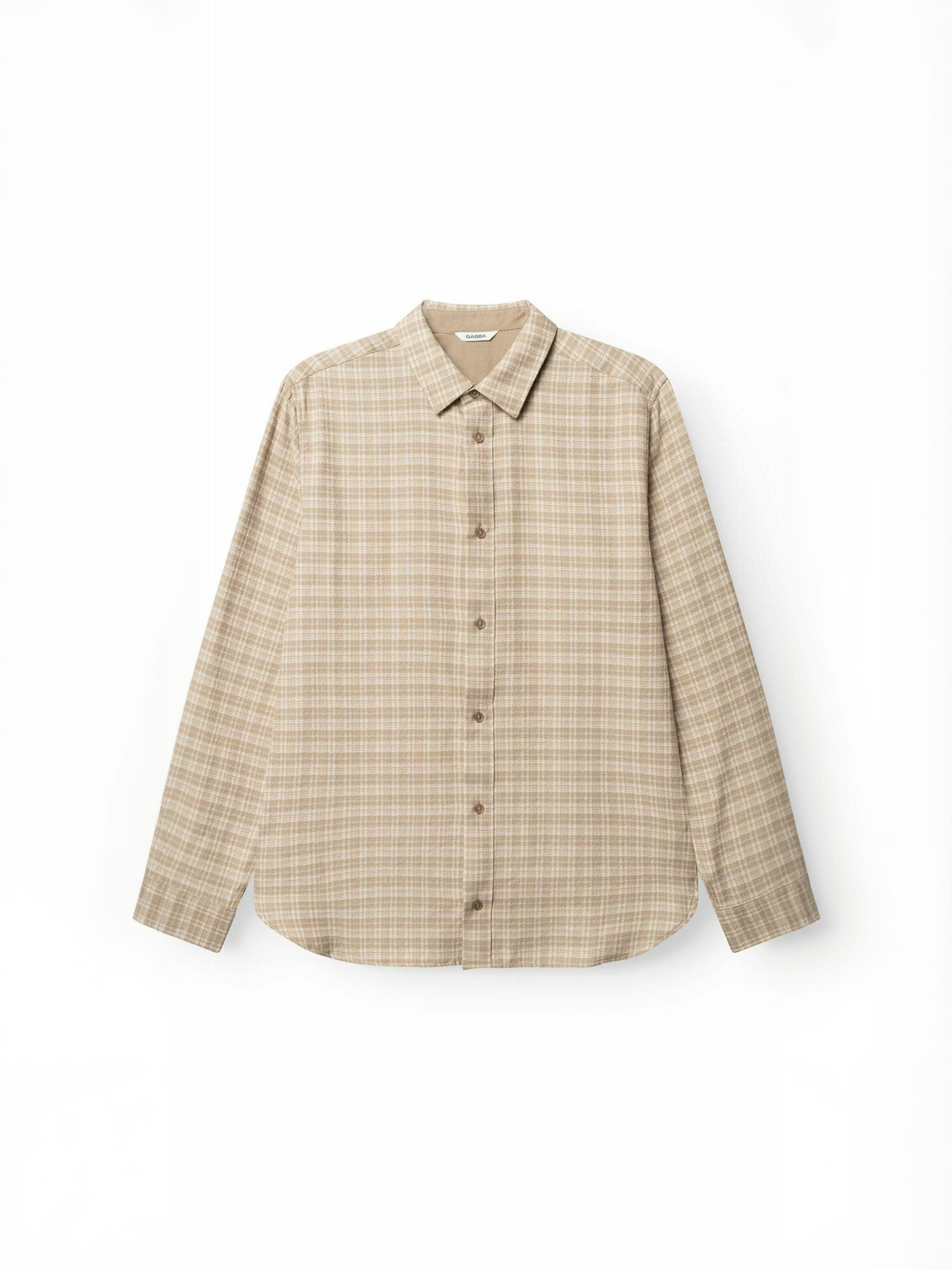 GABBA Shirt ' sven ' in Beige: Vorderseite