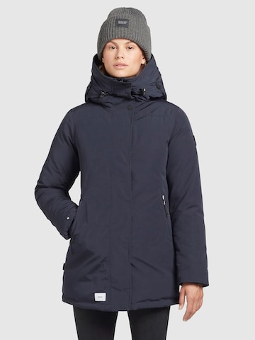 khujo Winterjacke 'Kanda' in Blau: predná strana