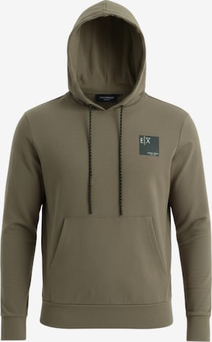 Ombre Sweatshirt 'OM-SSNZ-0162' in Groen: voorkant