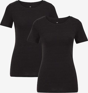 juoda WE Fashion Marškinėliai: priekis