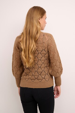 Kaffe Pullover 'Joanna' in Braun