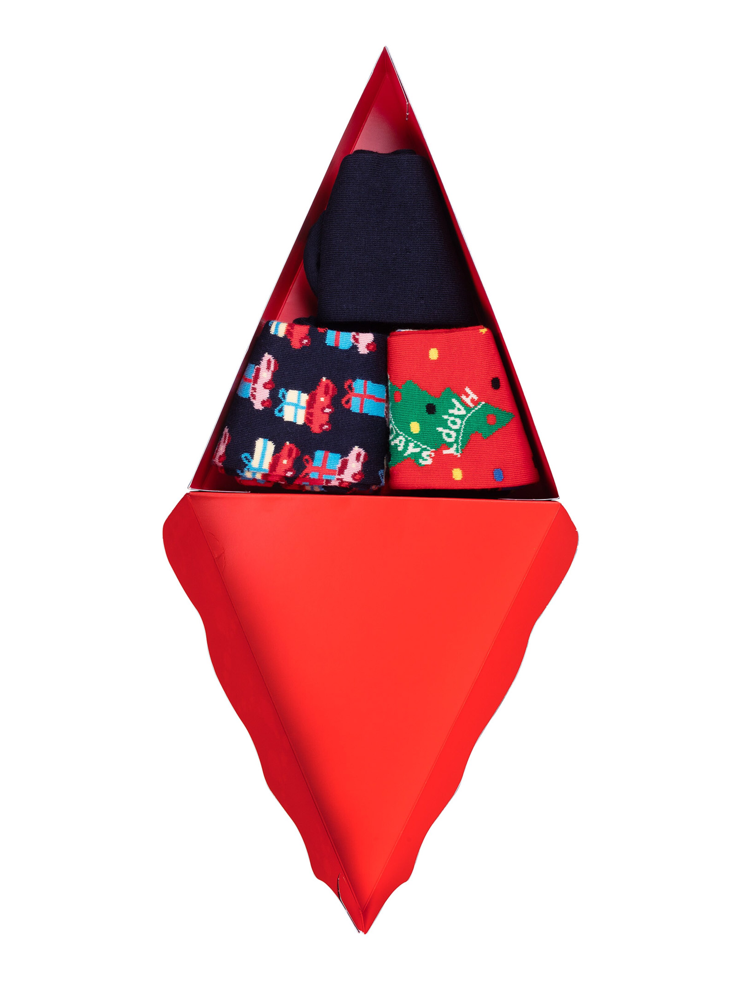 Happy Socks Sokker 'Holiday Tree' i blå