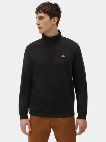 DICKIES Sweatshirt in Zwart: voorkant