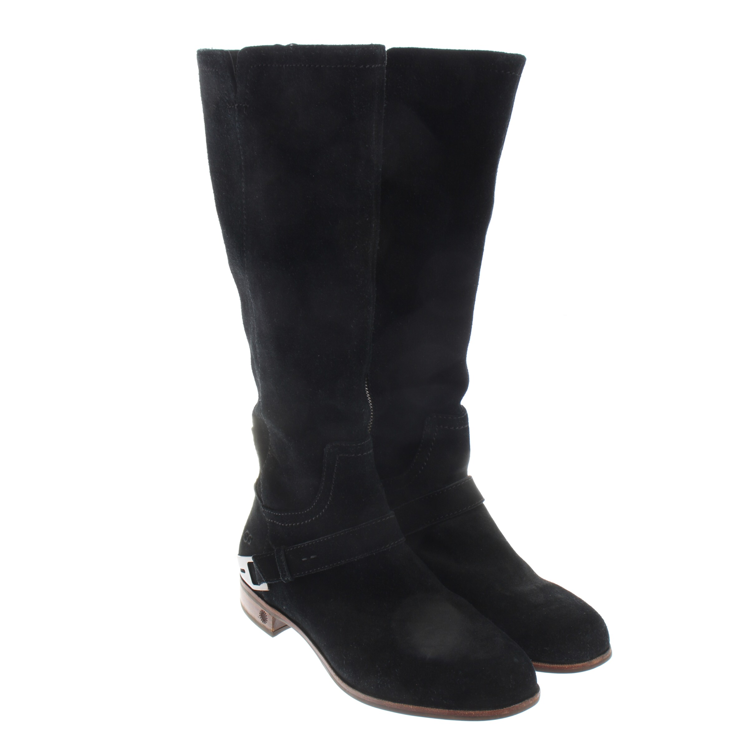 UGG Dress Boots in 39 in Black: front