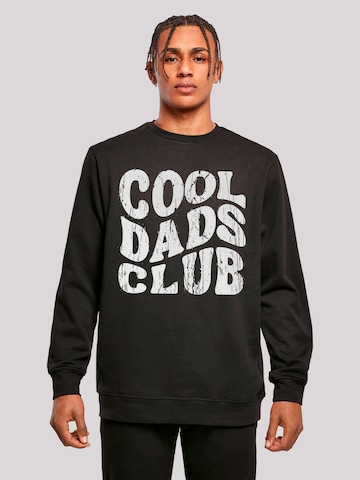 F4NT4STIC Sweatshirt 'Cool Dads Club' in Black: front